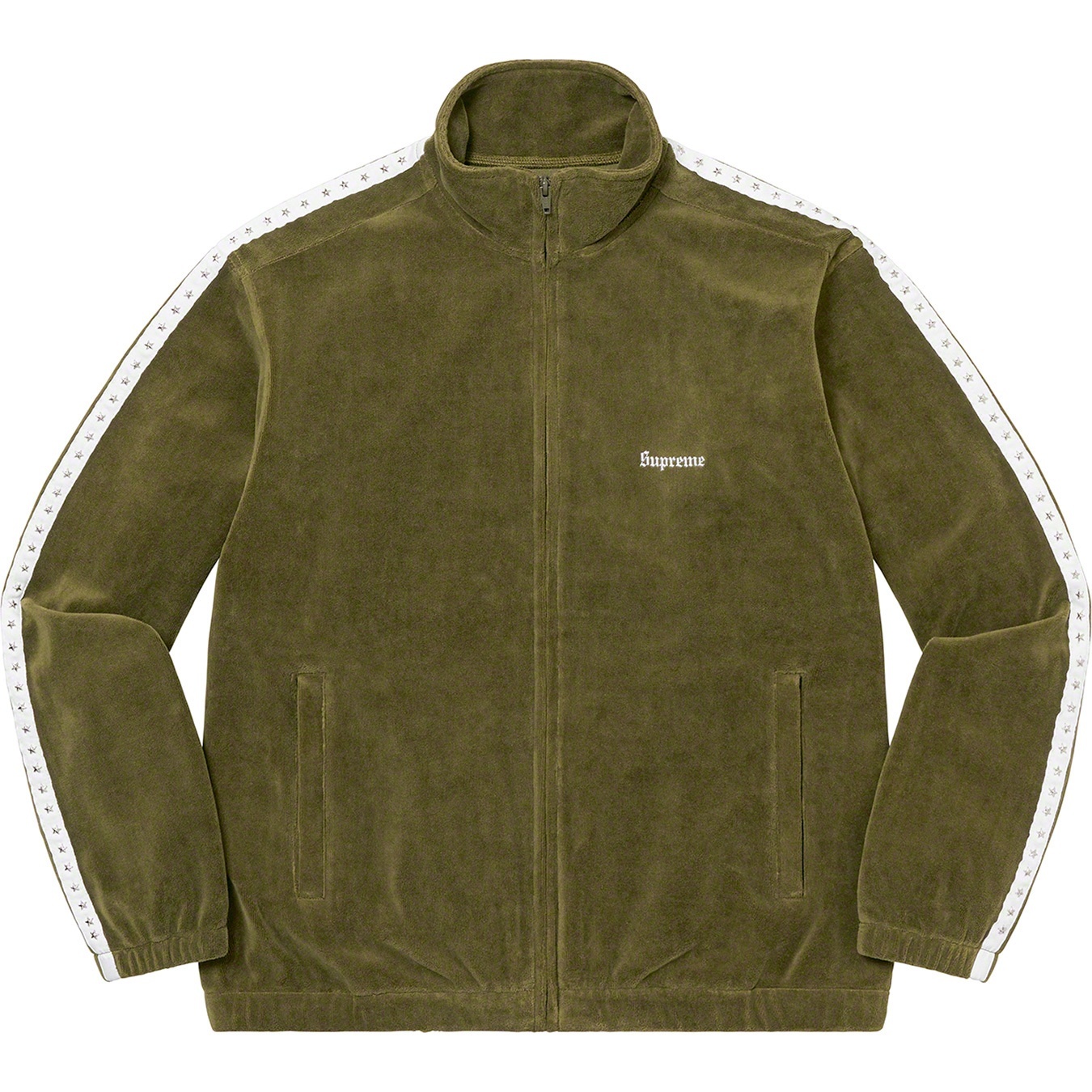 Studded Velour Track Jacket view 12